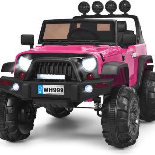 Ride on Truck, 12V Battery Powered Electric Vehicle w/ 2.4G Bluetooth Remote Control