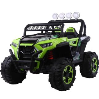 918 4DM Kids Electric Ride on UTV (Lime Green) with Bluetooth