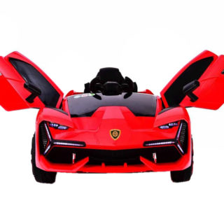 666 Kids Electric Car Hydraulic Scissors Door(Red)