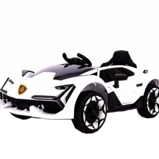 666 Kids Electric Car Hydraulic Scissors Door(White)