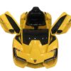 666 Kids Electric Car Hydraulic Scissors Door(Yellow)