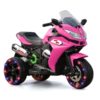 1200 Kids Electric 3 Wheels 2 Battery Kids Ride On Motorcycle(Blue) - Image 3