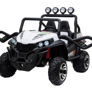 S2588 Kids Electric UTV (White) With Bluetooth Function