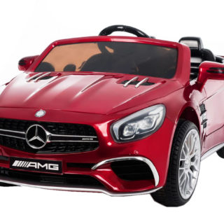 XMX602-AMG Licensed Mercedes Benz 12V Remote Control Kids Ride On Car(Red)