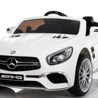XMX602-AMG Licensed Mercedes Benz 12V Remote Control Kids Ride On Car(White)