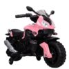 CJ917 Kids Electric Motorcycle Kids Ride On Motorcycle Forward and Backward(Pink)